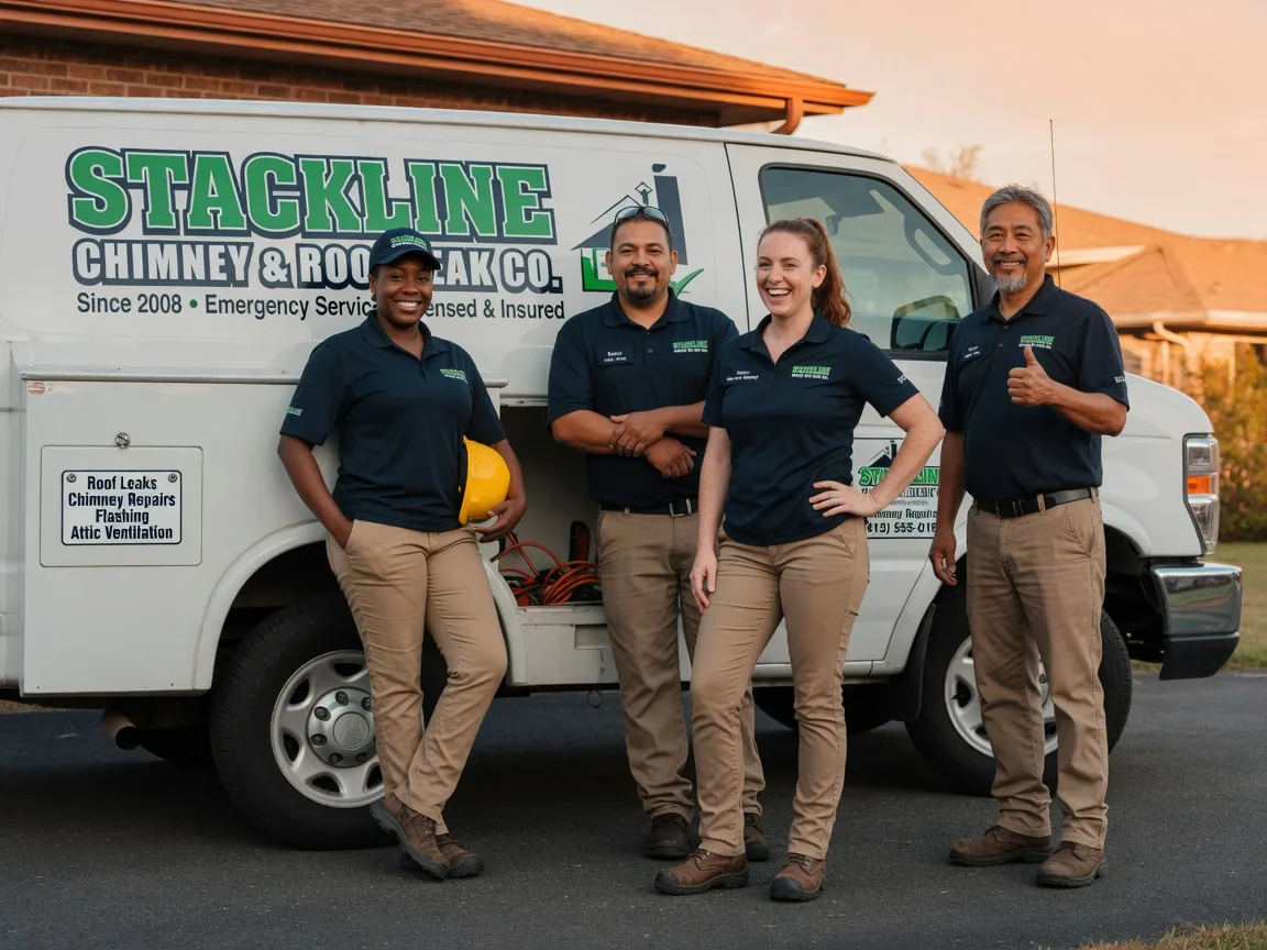 Chimney flashing repair company in New Bavaria, OH